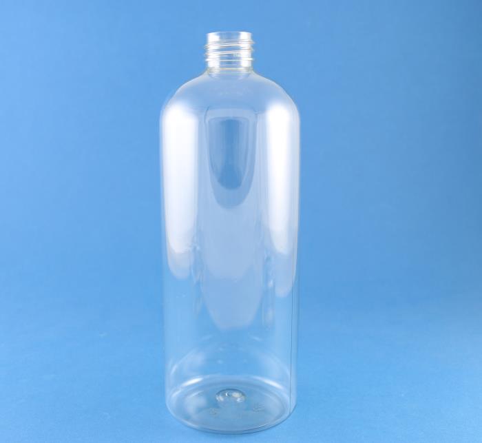 750ml Boston Round Bottle PET 28mm Neck